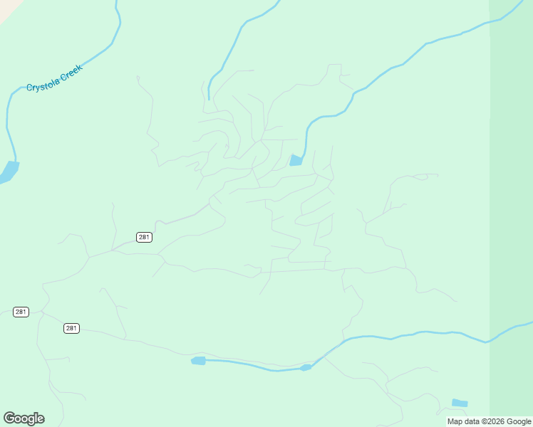 map of restaurants, bars, coffee shops, grocery stores, and more near 285 Potlatch Trail in Woodland Park