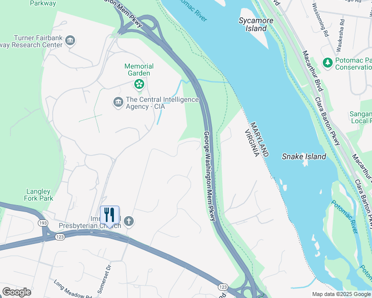 map of restaurants, bars, coffee shops, grocery stores, and more near 1009 Savile Lane in McLean