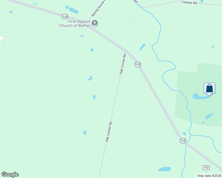 map of restaurants, bars, coffee shops, grocery stores, and more near 2575 Oak Corner Road in Hamersville