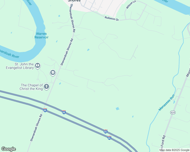 map of restaurants, bars, coffee shops, grocery stores, and more near Chapel View Drive in Warren County