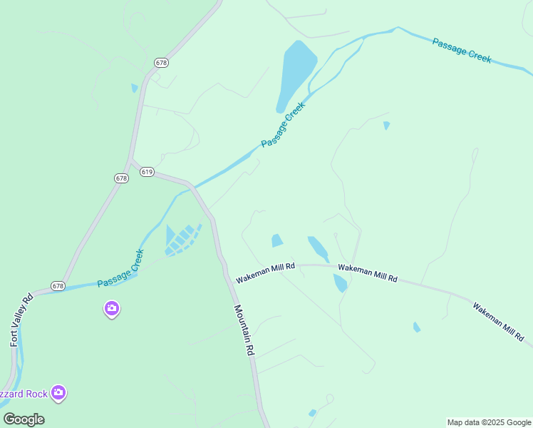 map of restaurants, bars, coffee shops, grocery stores, and more near 133 Wakeman Mill Road in Front Royal