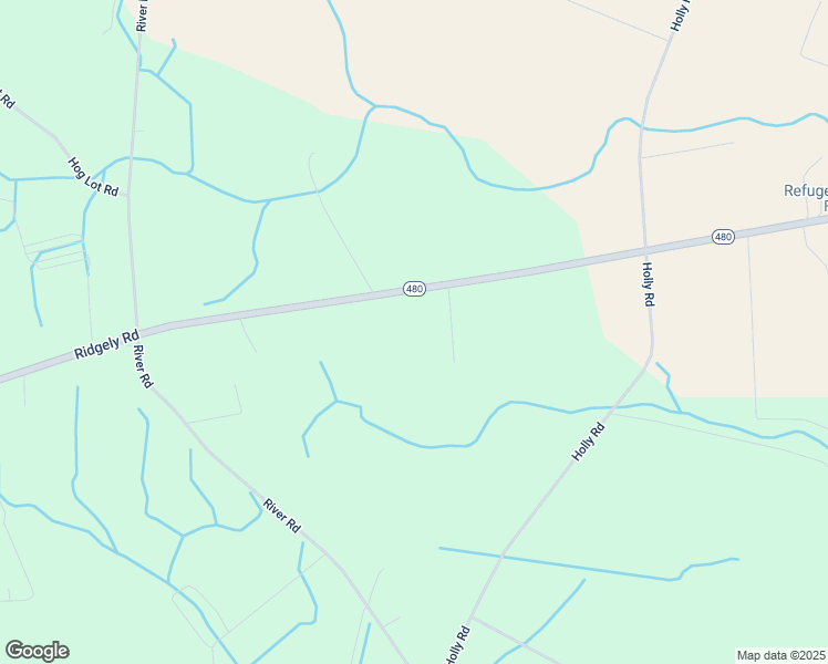 map of restaurants, bars, coffee shops, grocery stores, and more near 12519 Ridgely Road in Ridgely