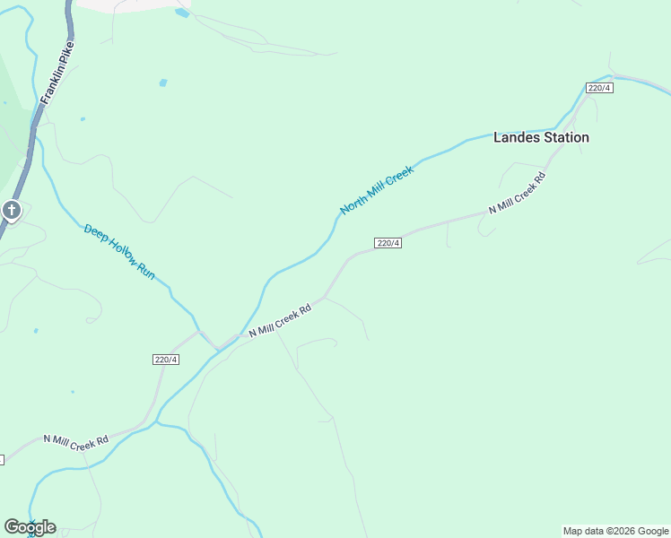 map of restaurants, bars, coffee shops, grocery stores, and more near 1968 North Mill Creek Road in Petersburg