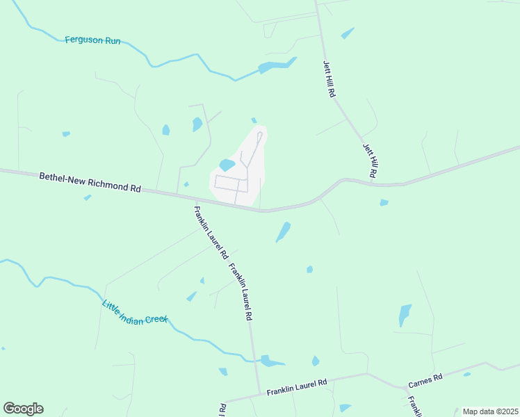 map of restaurants, bars, coffee shops, grocery stores, and more near 1578 Bethel-New Richmond Road in New Richmond