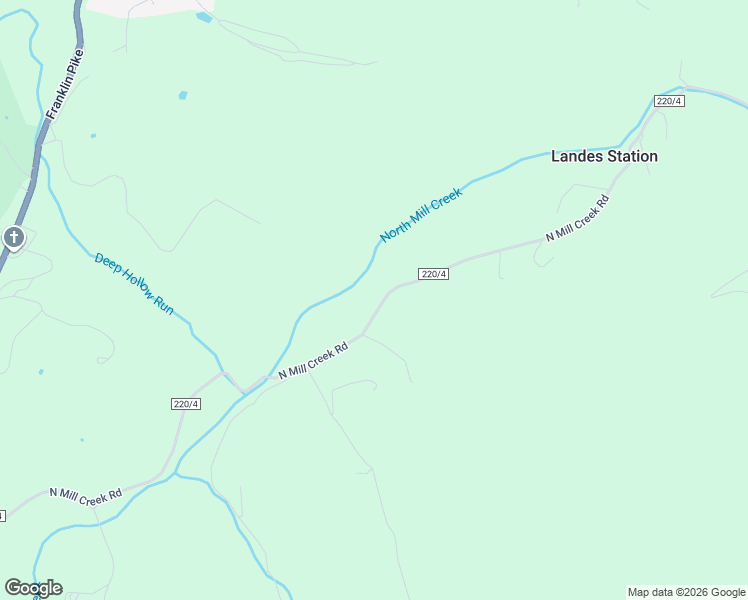 map of restaurants, bars, coffee shops, grocery stores, and more near 1968 North Mill Creek Road in Petersburg