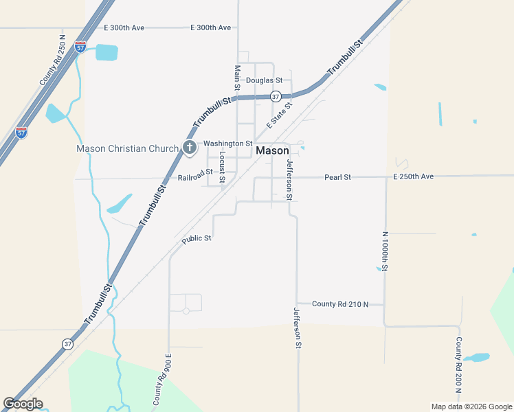 map of restaurants, bars, coffee shops, grocery stores, and more near 943 Commercial Street in Mason