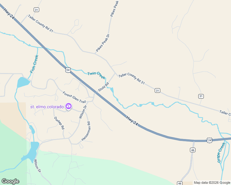 map of restaurants, bars, coffee shops, grocery stores, and more near 908 Highway 24 in Florissant