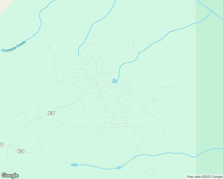 map of restaurants, bars, coffee shops, grocery stores, and more near 112 Wakanda Trail in Woodland Park