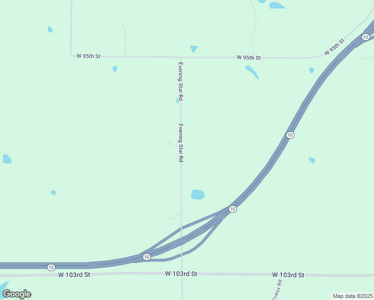 map of restaurants, bars, coffee shops, grocery stores, and more near 9845 Evening Star Road in Eudora
