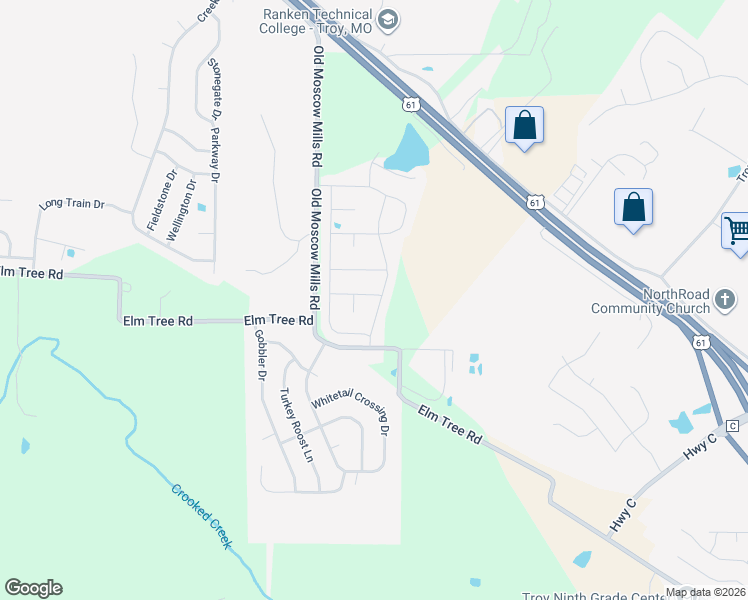 map of restaurants, bars, coffee shops, grocery stores, and more near 325 Delmhorst Drive in Troy