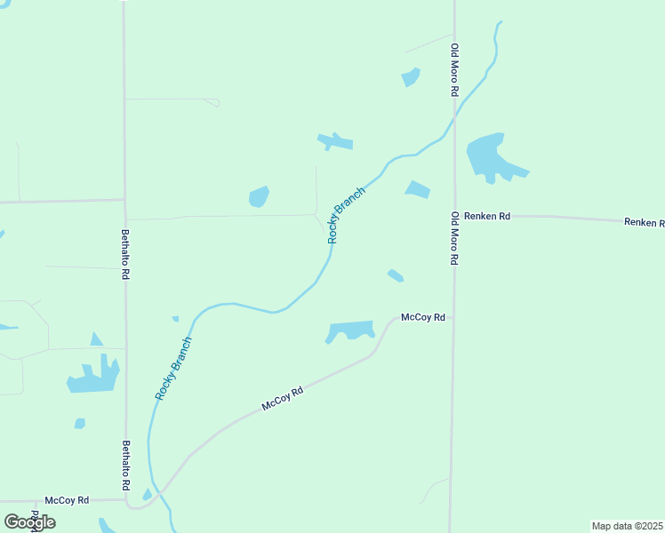 map of restaurants, bars, coffee shops, grocery stores, and more near 4926 Rocky Branch Road in Bethalto