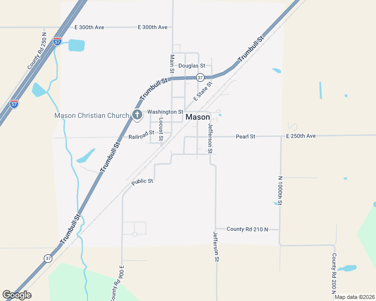 map of restaurants, bars, coffee shops, grocery stores, and more near 943 Commercial Street in Mason