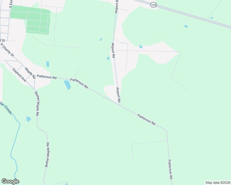 map of restaurants, bars, coffee shops, grocery stores, and more near 2567 Airport Road in Bethel