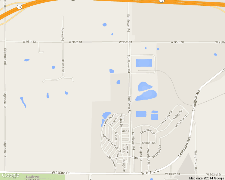 map of restaurants, bars, coffee shops, grocery stores, and more near 9800 Sunflower Road in De Soto