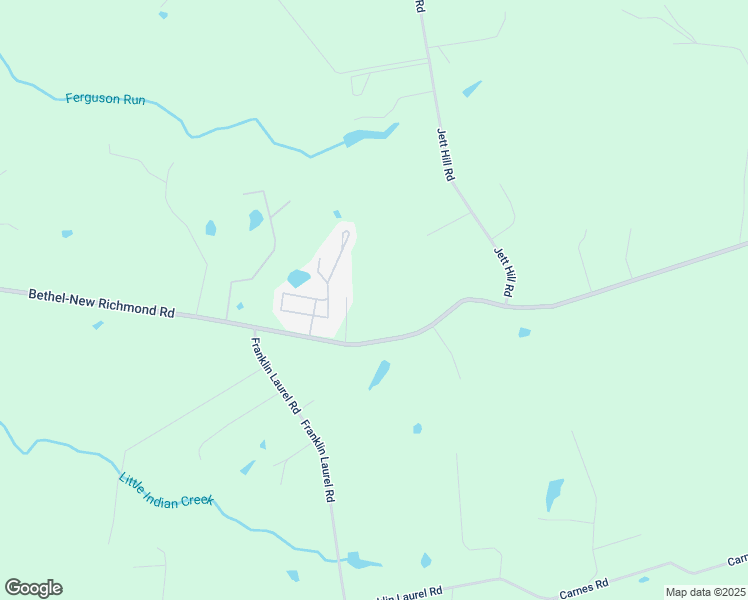 map of restaurants, bars, coffee shops, grocery stores, and more near 1578 Bethel-New Richmond Rd in New Richmond