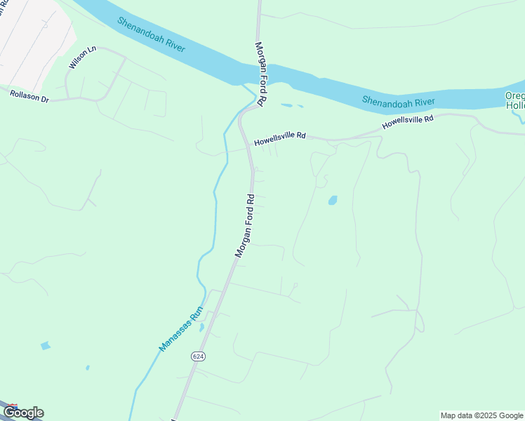 map of restaurants, bars, coffee shops, grocery stores, and more near 982 Morgan Ford Road in Front Royal