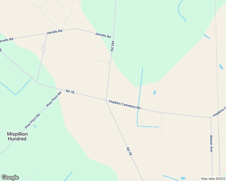 map of restaurants, bars, coffee shops, grocery stores, and more near 1540 Little Mastens Corner Road in Harrington