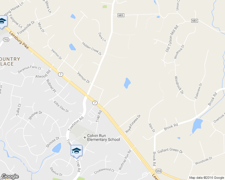 map of restaurants, bars, coffee shops, grocery stores, and more near 9200 Leesburg Pike in Vienna