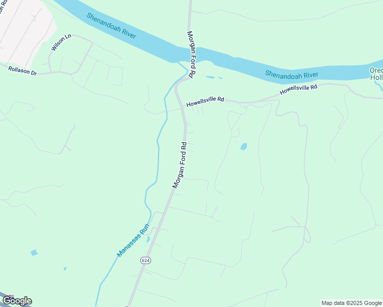 map of restaurants, bars, coffee shops, grocery stores, and more near 982 Morgan Ford Road in Front Royal
