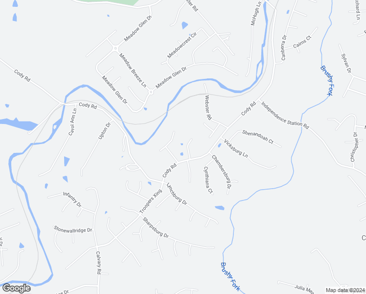 map of restaurants, bars, coffee shops, grocery stores, and more near 10316 Stonewall Court in Independence