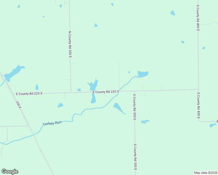 map of restaurants, bars, coffee shops, grocery stores, and more near 3295 East 225 South in North Vernon