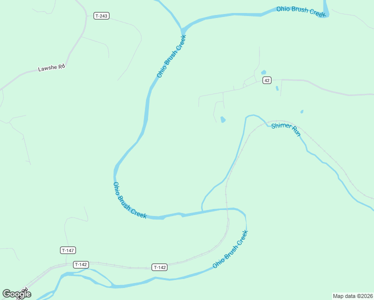 map of restaurants, bars, coffee shops, grocery stores, and more near 1949 Inlow Avenue in Peebles