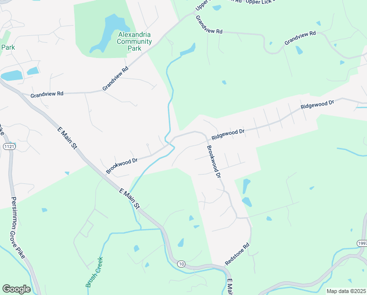 map of restaurants, bars, coffee shops, grocery stores, and more near 42 Ridgewood Drive in Alexandria