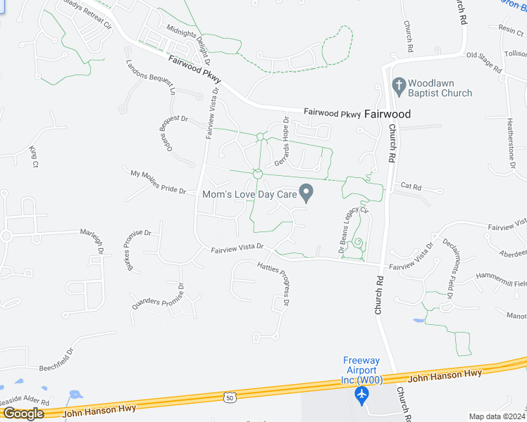 map of restaurants, bars, coffee shops, grocery stores, and more near 13104 Montauk Green Fields Drive in Bowie