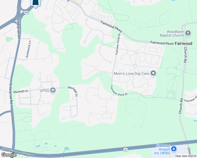 map of restaurants, bars, coffee shops, grocery stores, and more near 12700 Goodloes Promise Drive in Bowie