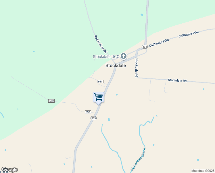 map of restaurants, bars, coffee shops, grocery stores, and more near 215 West Road in Beaver