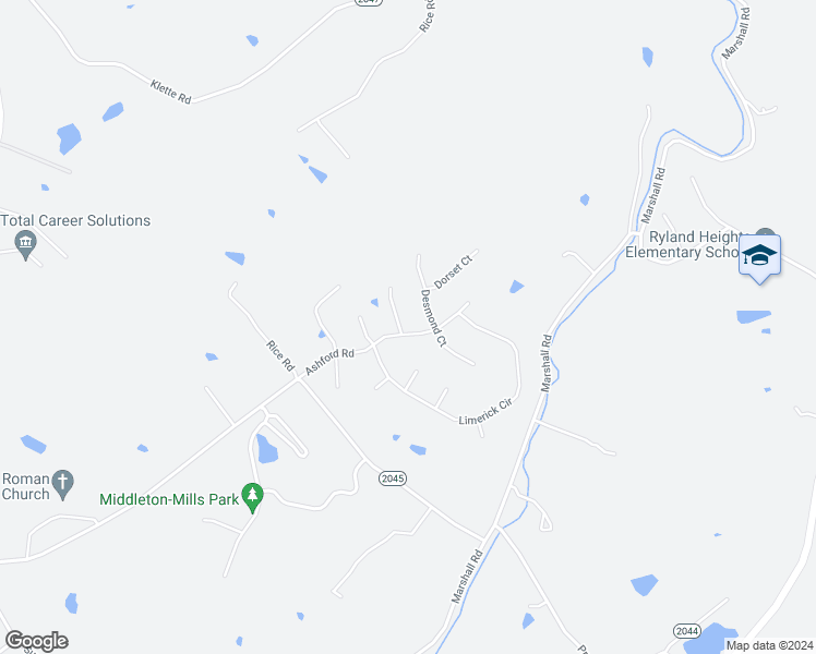 map of restaurants, bars, coffee shops, grocery stores, and more near 3565 Ashford Road in Covington