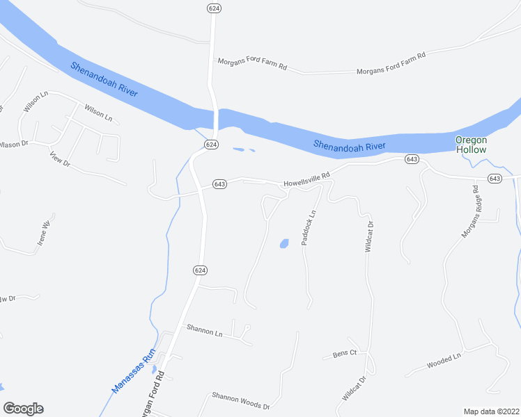 map of restaurants, bars, coffee shops, grocery stores, and more near 97 Aspen Hill Drive in Front Royal