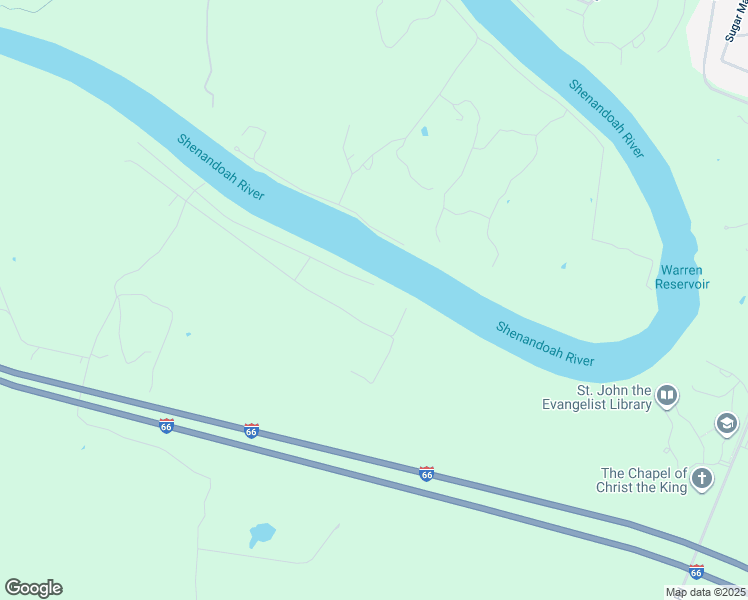 map of restaurants, bars, coffee shops, grocery stores, and more near 657 Harris Drive in Front Royal
