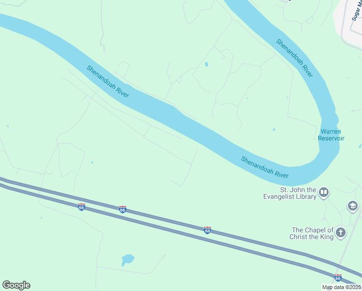 map of restaurants, bars, coffee shops, grocery stores, and more near 657 Harris Drive in Front Royal