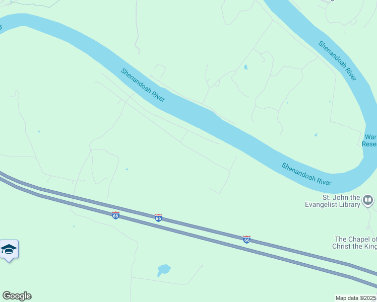 map of restaurants, bars, coffee shops, grocery stores, and more near 530 Harris Drive in Front Royal