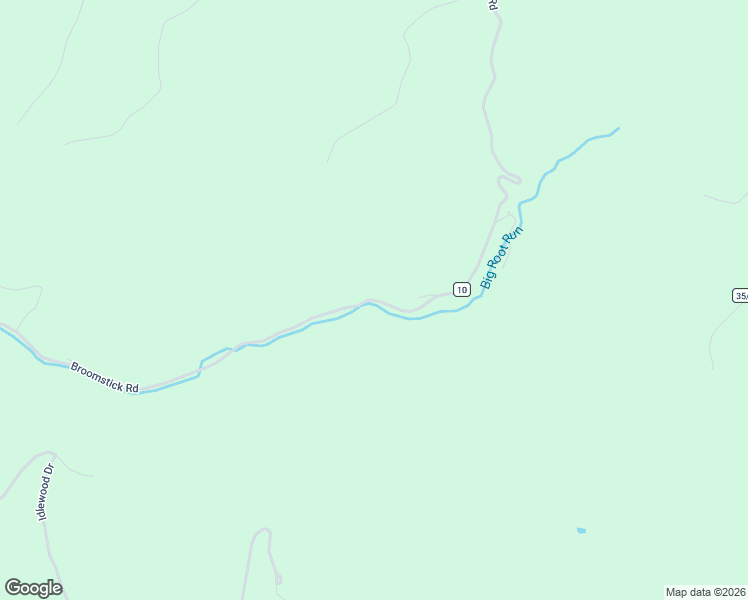 map of restaurants, bars, coffee shops, grocery stores, and more near Broomstick Road in Big Bend