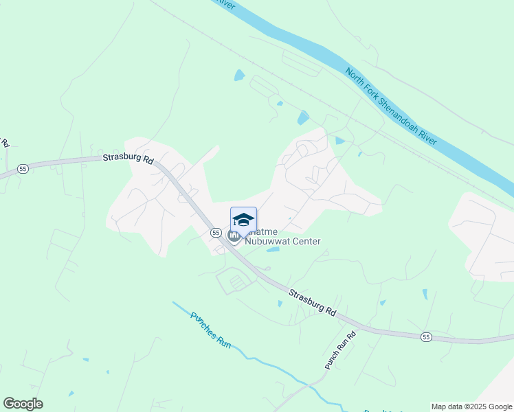 map of restaurants, bars, coffee shops, grocery stores, and more near 165 Vista Fork Road in Front Royal