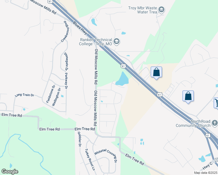 map of restaurants, bars, coffee shops, grocery stores, and more near 39 Hampton Drive in Troy