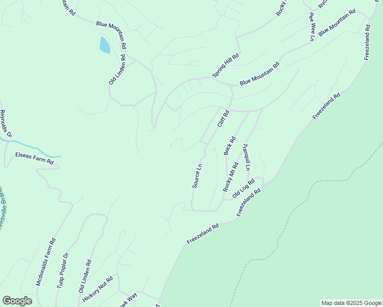 map of restaurants, bars, coffee shops, grocery stores, and more near 215 Source Lane in Linden