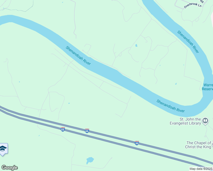 map of restaurants, bars, coffee shops, grocery stores, and more near 514 Avalon Drive in Front Royal