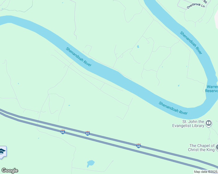 map of restaurants, bars, coffee shops, grocery stores, and more near 524 Avalon Drive in Front Royal