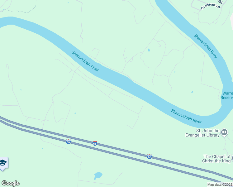 map of restaurants, bars, coffee shops, grocery stores, and more near 514 Avalon Drive in Front Royal