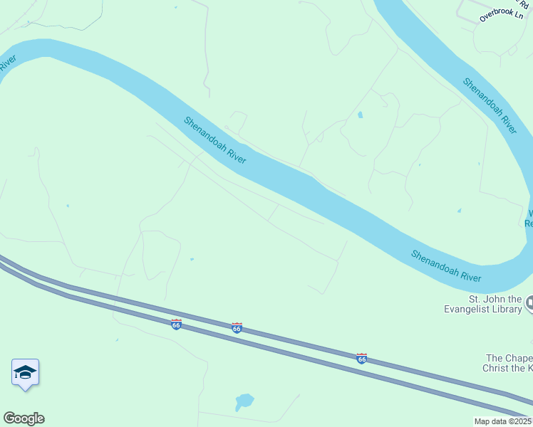 map of restaurants, bars, coffee shops, grocery stores, and more near 461 Harris Drive in Front Royal