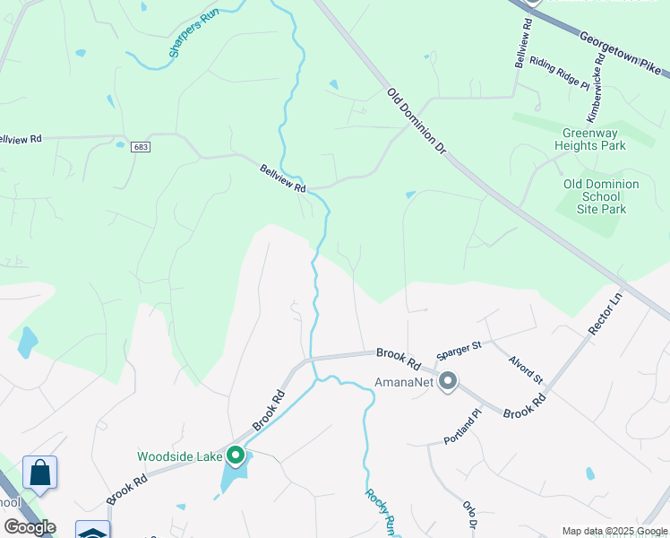 map of restaurants, bars, coffee shops, grocery stores, and more near 1112 Laurelwood Drive in McLean
