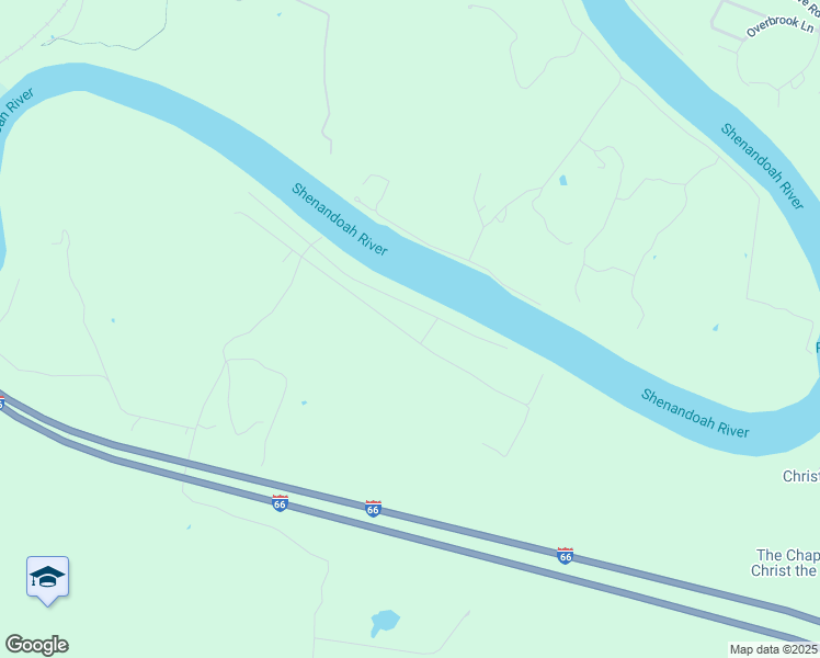 map of restaurants, bars, coffee shops, grocery stores, and more near 441 Harris Drive in Front Royal