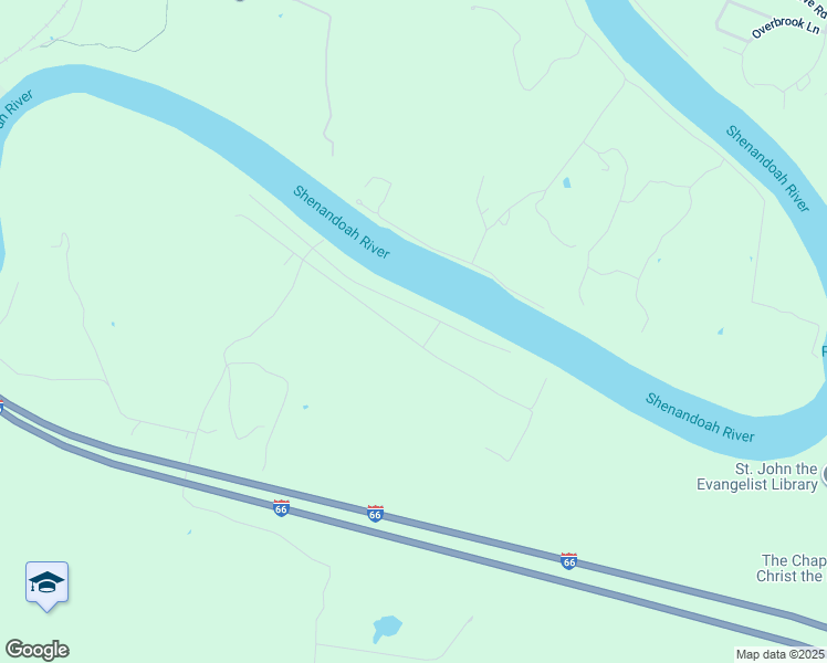map of restaurants, bars, coffee shops, grocery stores, and more near 441 Harris Drive in Front Royal