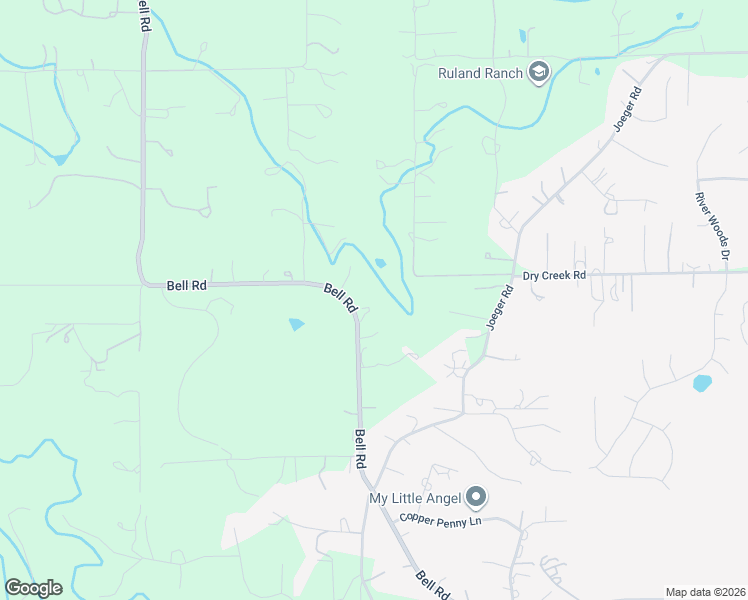 map of restaurants, bars, coffee shops, grocery stores, and more near 4200 Bell Road in Auburn