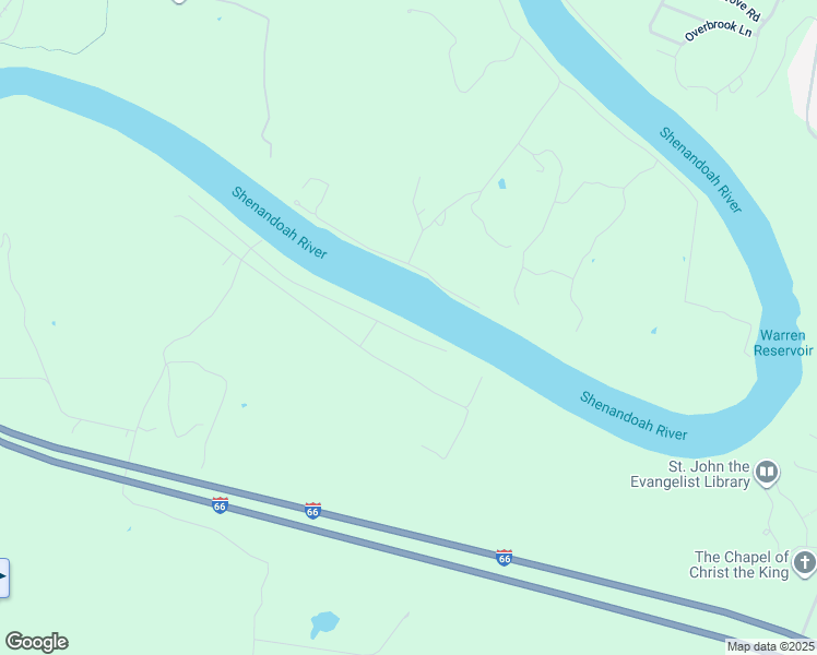 map of restaurants, bars, coffee shops, grocery stores, and more near 545 Avalon Drive in Front Royal