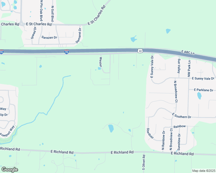 map of restaurants, bars, coffee shops, grocery stores, and more near 6841 East South Field Drive in Columbia