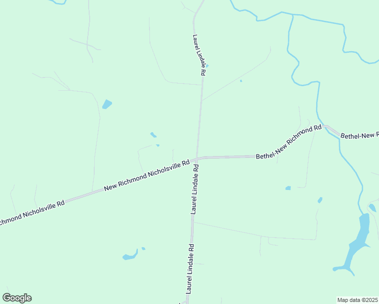 map of restaurants, bars, coffee shops, grocery stores, and more near 2557 Laurel Lindale Rd in New Richmond